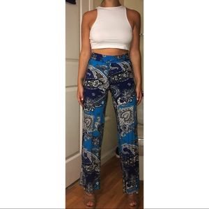 Cynthia Rowley Vibrant Hippie Pants